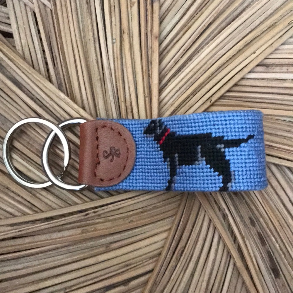 Smathers & Branson Black Lab Key Fob